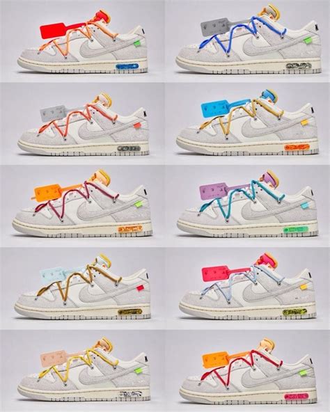 nike dunk off-white klekt